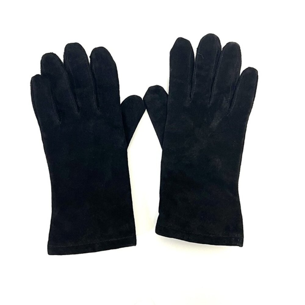 Women’s Grandoe Suede Gloves Sz M Lined Driving Gloves Preppy Classy Retro